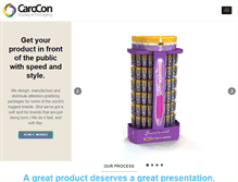 Tablet Screenshot of caroconusa.com